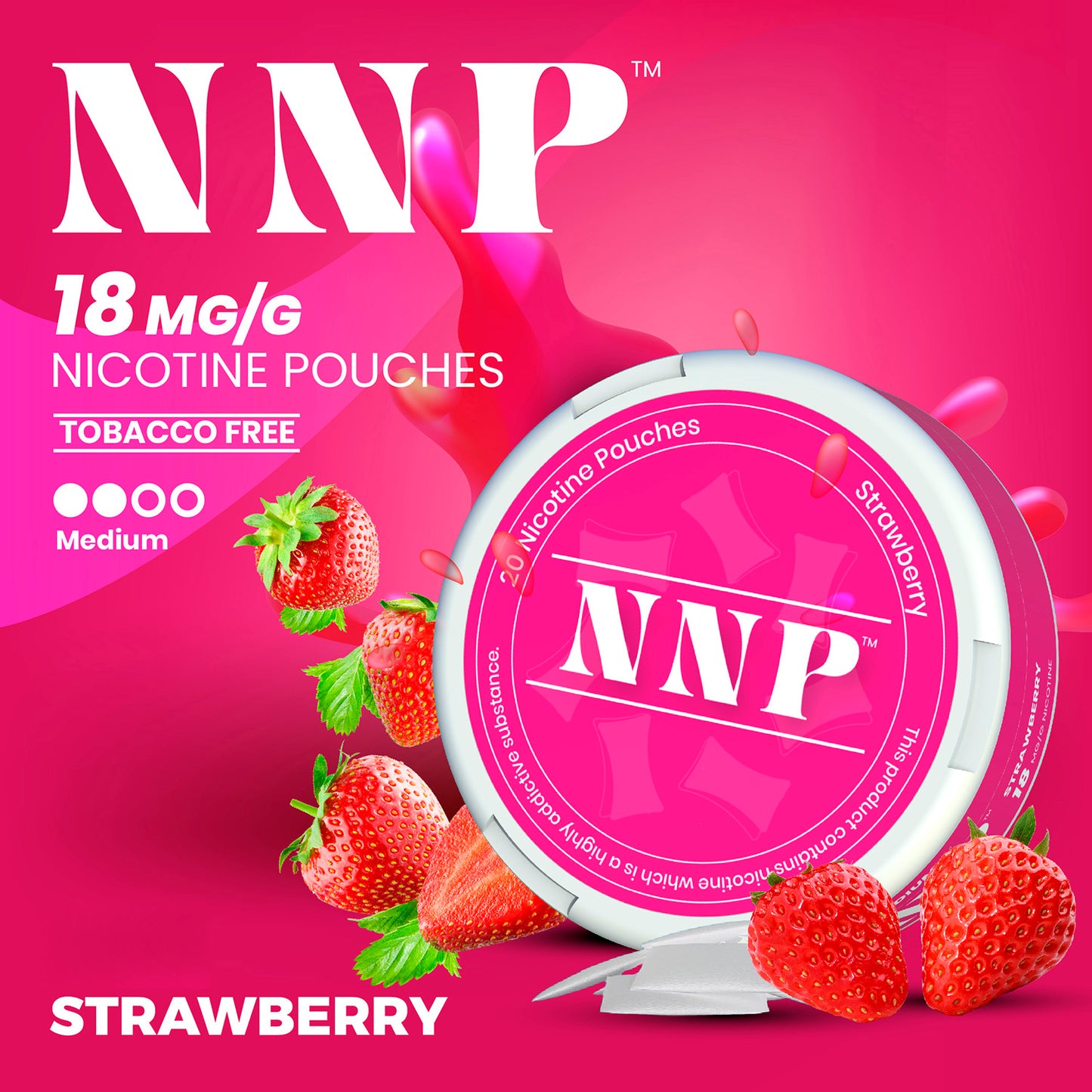 STRAWBERRY MEDIUM 18MG