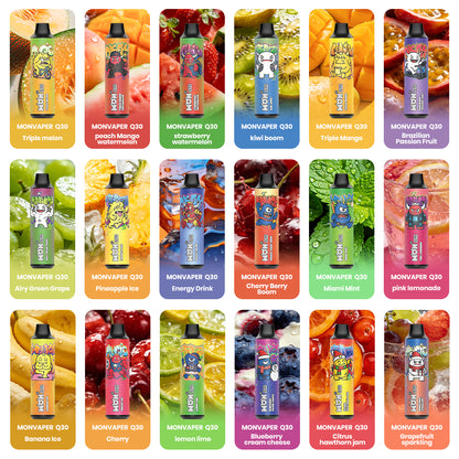 Monvaper Q30 E-Shisha 30000 Puffs
