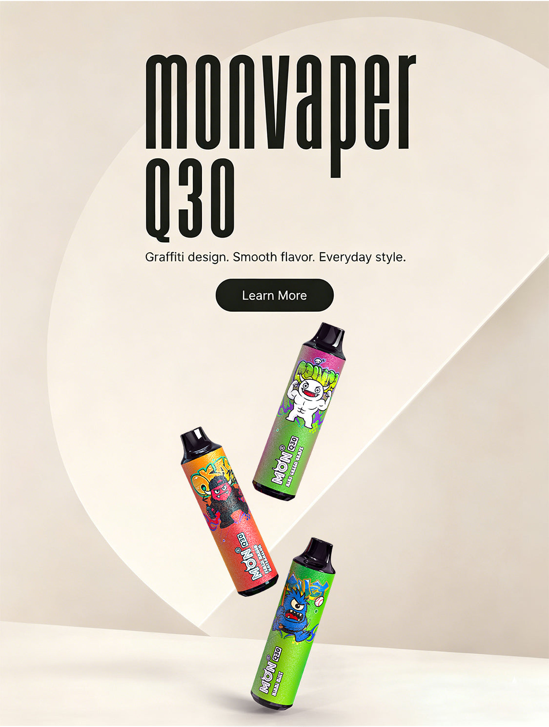 Monvaper Q30 E-Shisha 30000 Puffs