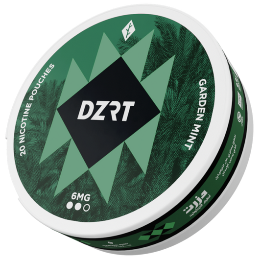 Tobacco-Free Nicotine Pouches by DZRT – ICY RUSH